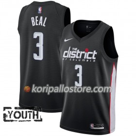Washington Wizards Bradley Beal 3 2018-19 Nike City Edition Musta Lasten Pelipaidat Swingman